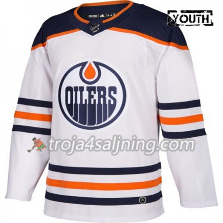 Edmonton Oilers tröja Blank Adidas Vit Authentic - NHL Tröjor Barn
